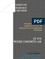 Presentation On T-Beam Design by WSD Method