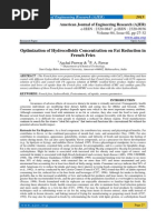 Optimization of Hydrocolloids Concentration On Fat Reduction in French Fries