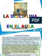 Disciplina en La Escuela (Charla)