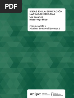 Ideas en La Educación Latinoamericana I