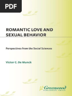 Romantic Love and Sexual Behavior