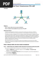 7.3.1.2 Packet Tracer Simulation - Exploration of TCP and UDP Instructions