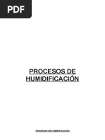 Proceso de Humidificacion-MASAS