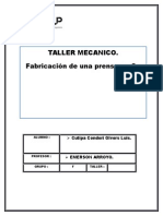 Informe de Taller Mecanico