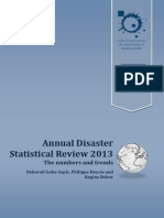 Annual Disaster Statistical Review 2013: The Numbers and Trends