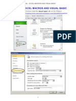 Tutorial - Excel Macros and Visual Basic (4feb2015)