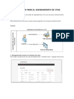 Instructivo para El Agendamiento de Citas