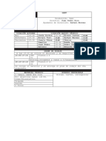 Plan de Rodaje y Desglose de Producción