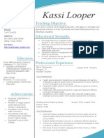 Kassi Looper Resume