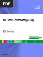 ECM Essentials - IBM FileNet CM