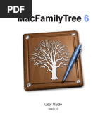 Mac Family Tree User Guide