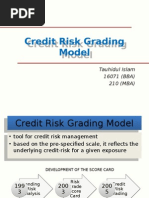 Credit Risk Grading