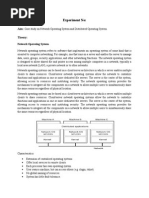 Network and Distributed OS