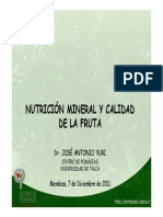 Yuri Nutricion Mineral Y Calidad de Fruta