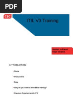 ITIL v3