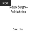 Pediatric Surgery Student Lecture