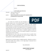 Carta Notarial