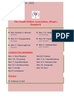 The South Indian Association, (Regd.) Dombivli: Committee Members