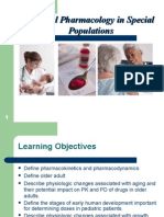 Clinical Pharmacology in Special Populations