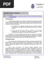 Informe Ucsp Nº: 2015/012