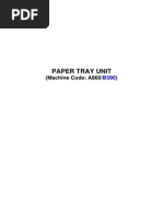 Paper Tray Unit: (Machine Code: A860)