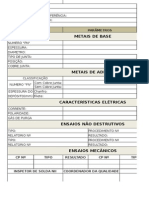 (CQS) Formulario de Certificado de Qualificação Soldadores (Asme)