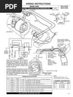 Wiring Instructions: Band Saw