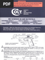 Colt Mkiv Series 80 & 90 Pistols