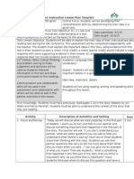 Direct Instruction Lesson Plan Template