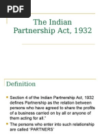 The Indian Partnership Act 1932ppt