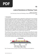 Track Lateral Resistance