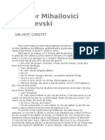 Feodor Mihailovici Dostoievski-Un Hot Cinstit 04 PDF