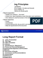 Report Writing Principles Presentation