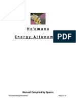 HUNA - Ho'Omana Energy Attunement Manual