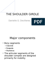 The Shoulder Girdle: Danielle G. Devilleres, PTRP