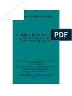 Reclus Elisee &amp Onesime - L Empire Du Milieu - Le Climat Le Sol Les Races Les Richesses de La Chine