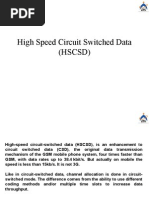 High Speed Circuit Switched Data (HSCSD)