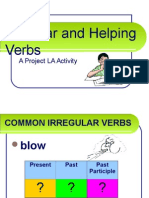 Irregular and Helping Verbs: A Project LA Activity