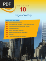 Trigonometry: What You Will Learn