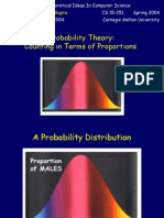 Probability Theory: Counting in Terms of Proportions: Anupam Gupta