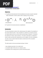 Expt5 Aldol Condensation W15