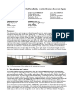 Design of A High Speed Rail Arch Bridge Over The Alcántara Reservoir (Spain)