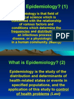 What Is Epidemiology? (1) : Maxcy)