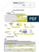 Test Vocabulary Answer Key