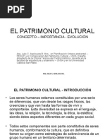 El Patrimonio Cultural