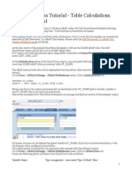 SAP Smartforms Tutorial - Table Calculations Using Sum Total