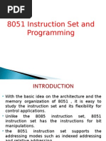 8051 Addr Mode and Instruction Set