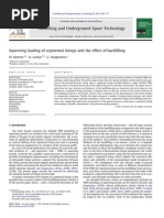 Squeezing Loading of Segmental Lining and The Effect of Backfilling