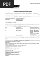 Msds Ss-1200 Silicona Esp