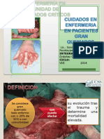 Cuidados de Enfermeria en Pacientes Gran Quemados